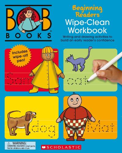 Бумажная книга «Bob Books: Beginning Readers Wipe-Clean Workbook», автор Линн Маслен Кертелл - фото №1
