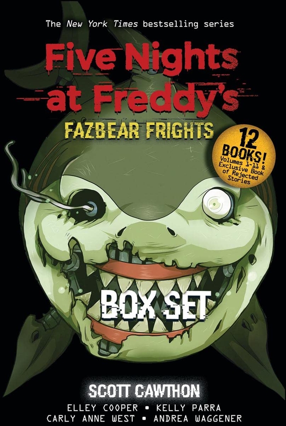 [object Object] «Fazbear Frights. Boxed Set», авторів Скотт Коутон, Еллі Купер, Андреа Ваггенер, Келлі Парра, Карлі Енн Вест - фото №2 - мініатюра