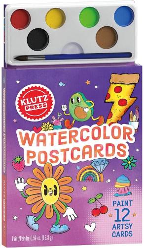 Paper book «Watercolor Cards», author Editors of Klutz - фото №1