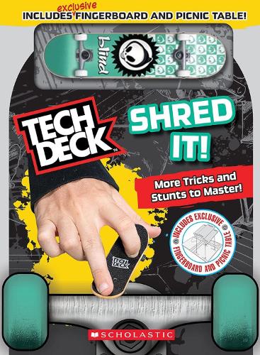 Бумажная книга «Tech Deck: Shred It!», автор Ребекка Шапиро - фото №1