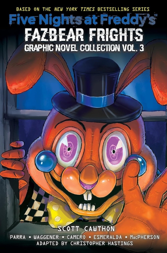 Паперова книга «Fazbear Frights. Graphic Novel. Volume 3», авторів Скотт Коутон, Келлі Парра, Андреа Ваггенер, Крістофер Гастінгс - фото №1
