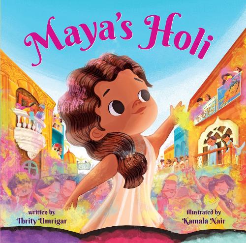 Паперова книга «Maya's Holi», автор Тріті Умрігар - фото №1