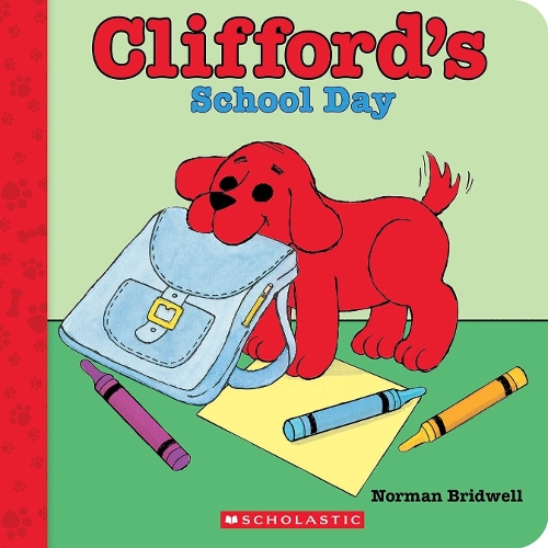 Бумажная книга «Clifford's School Day (Board Book)», автор Норман Бридвелл - фото №1