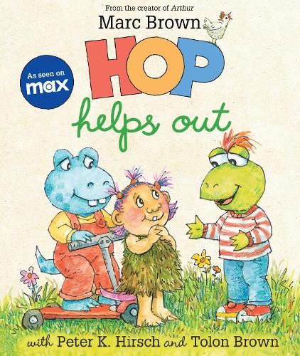 Бумажная книга «Hop Helps Out», автор Марк Браун - фото №1