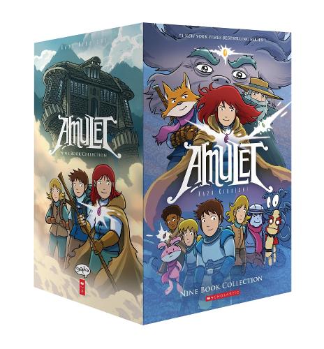 Бумажная книга «Amulet Box set 1-9 Graphix» - фото №1