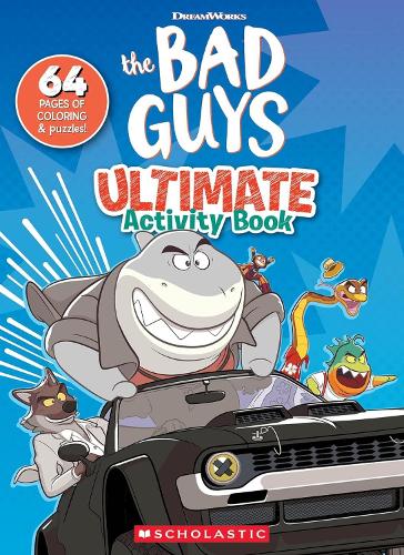 Бумажная книга «The Bad Guys Movie Activity Book» - фото №1