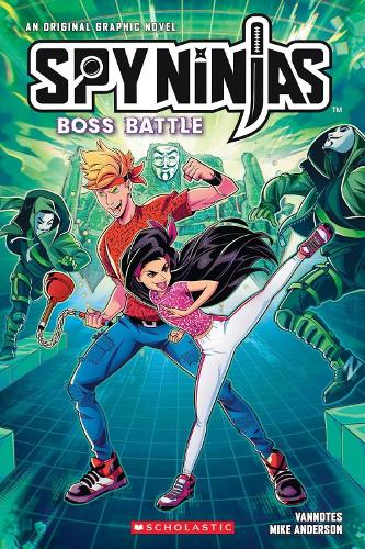 Бумажная книга «Boss Battle (Spy Ninjas Official Graphic Novel #3)», автор Vannotes - фото №1
