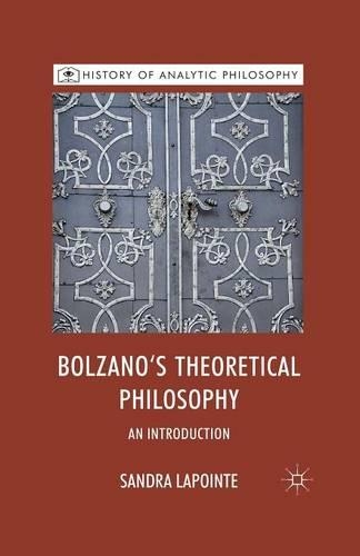 Паперова книга «Bolzano's Theoretical Philosophy: An Introduction», автор С. Лапуант - фото №1