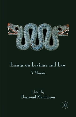 Бумажная книга «Essays on Levinas and Law: A Mosaic», автор Десмонд Мандерсон - фото №1