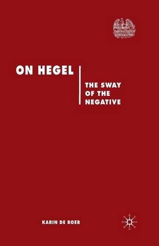 Бумажная книга «On Hegel: The Sway of the Negative», автор Кеннет А. Лопаро - фото №1