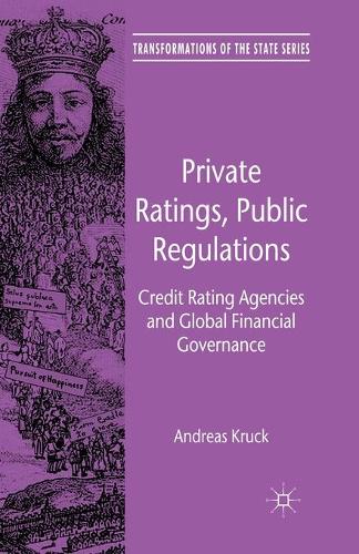 Бумажная книга «Private Ratings, Public Regulations: Credit Rating Agencies and Global Financial Governance», автор А. Крук - фото №1