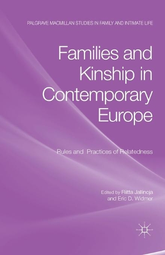 Паперова книга «Families and Kinship in Contemporary Europe: Rules and Practices of Relatedness», автор Ріітта Джаллінойя - фото №1