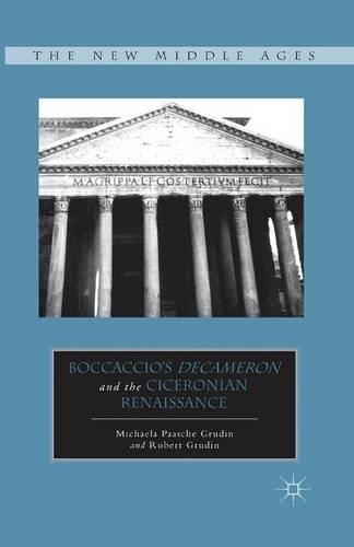 Паперова книга «Boccaccio’s Decameron and the Ciceronian Renaissance», автор М. Грудін - фото №1
