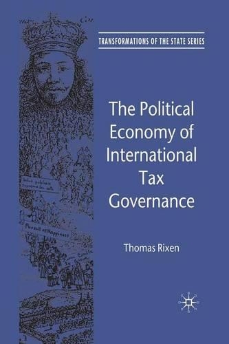 Бумажная книга «The Political Economy of International Tax Governance», автор Т. Риксен - фото №1