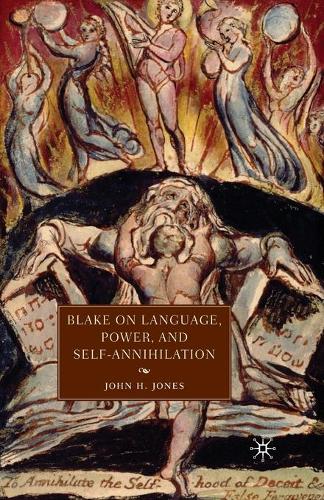 Паперова книга «Blake on Language, Power, and Self-Annihilation», автор Дж. Джонс - фото №1