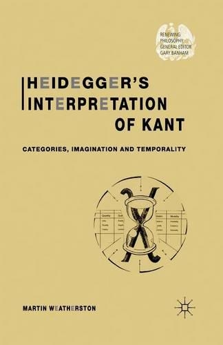 Бумажная книга «Heidegger’s Interpretation of Kant: Categories, Imagination and Temporality», автор М. Везерстон - фото №1
