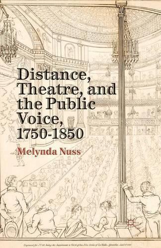Паперова книга «Distance, Theatre, and the Public Voice, 1750–1850», автор М. Нусс - фото №1
