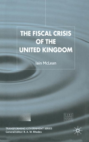 Бумажная книга «The Fiscal Crisis of the United Kingdom», автор И. Маклин - фото №1