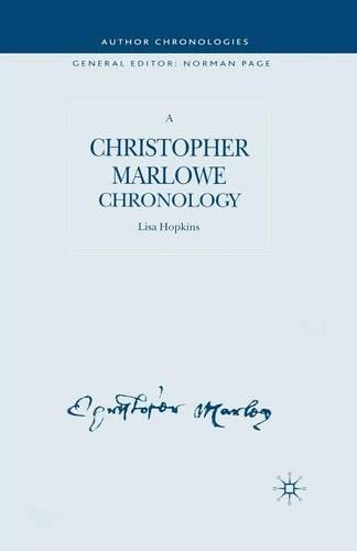 Бумажная книга «A Christopher Marlowe Chronology», автор Л. Хопкинс - фото №1