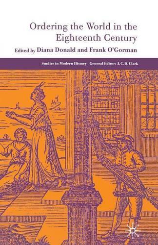 Бумажная книга «Ordering the World in the Eighteenth Century», автор Диана Дональд - фото №1