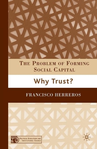 Паперова книга «The Problem of Forming Social Capital: Why Trust?», автор Ф. Еррерос - фото №1