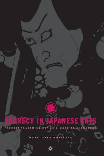 Паперова книга «Secrecy in Japanese Arts: “Secret Transmission” as a Mode of Knowledge», автор М. Морінага - фото №1