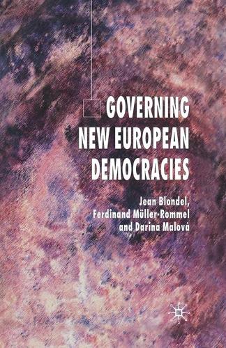 Паперова книга «Governing New European Democracies», авторів Д. Малова, Ф. Мюллер-Роммель, Дж. Блондель - фото №1
