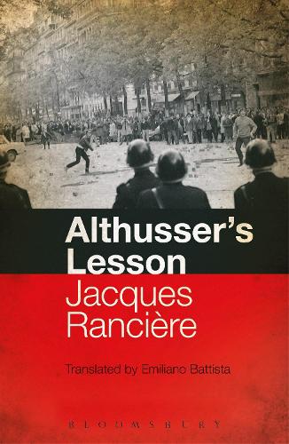 Паперова книга «Althusser's Lesson», автор Жак Рансьєр - фото №1