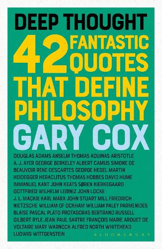 Паперова книга «Deep Thought: 42 Fantastic Quotes That Define Philosophy», автор Ґері Кокс - фото №1