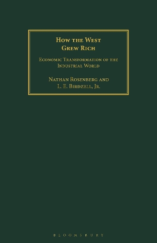 Паперова книга «How the West Grew Rich: Economic Transformation of the Industrial World», авторів Л. Е. Бердцелл-молодший, Натан Розенберг - фото №1