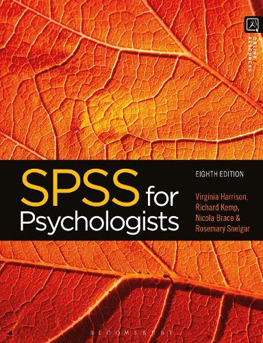 Бумажная книга «SPSS for Psychologists», авторов Ричард Кемп, Вирджиния Харрисон - фото №1