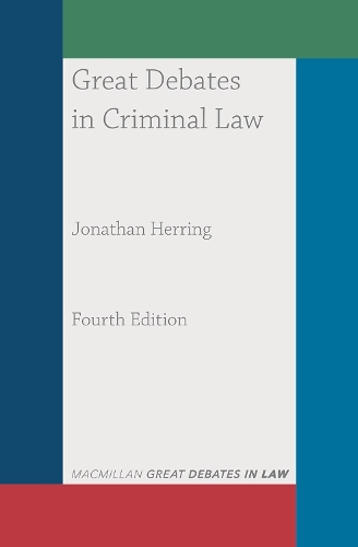 Бумажная книга «Great Debates in Criminal Law», автор Джонатан Херринг - фото №1