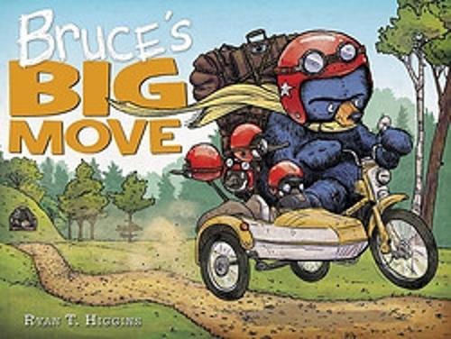 Паперова книга «Bruce's Big Move-A Mother Bruce Book», автор Райан Т. Хіггінс - фото №1