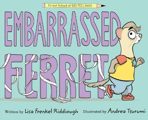Паперова книга «Embarrassed Ferret», автор Ліза Френкель Ріддіу - фото №1
