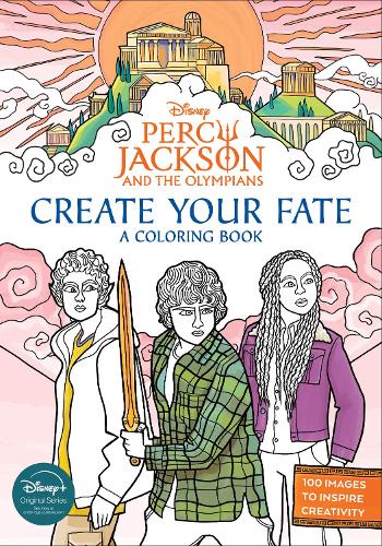 Бумажная книга «Percy Jackson and the Olympians: Create Your Fate: A Coloring Book», автор Disney Book Group - фото №1