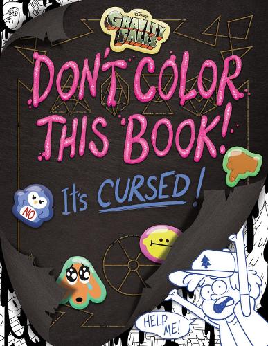 Бумажная книга «Gravity Falls: Don't Color This Book!: It's Cursed!», автор Эмми Чичирега - фото №1