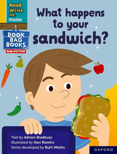 Бумажная книга «Read Write Inc. Phonics: What happens to your sandwich? (Yellow Set 5 NF Book Bag Book 2)», автор Адриан Бредбери - фото №1