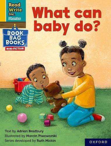 Бумажная книга «Read Write Inc. Phonics: What can baby do? (Yellow Set 5 NF Book Bag Book 7)», автор Адриан Бредбери - фото №1