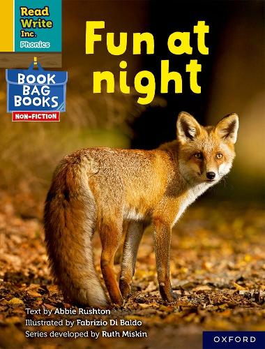 Бумажная книга «Read Write Inc. Phonics: Fun at night (Yellow Set 5 NF Book Bag Book 8)», автор Эбби Раштон - фото №1