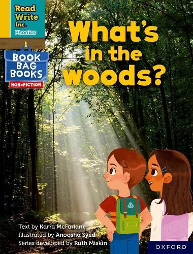 Бумажная книга «Read Write Inc. Phonics: What's in the woods? (Yellow Set 5 NF Book Bag Book 10)», автор Карра Макфарлейн - фото №1