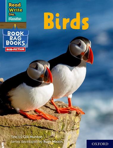 Бумажная книга «Read Write Inc. Phonics: 4 Birds (Blue Set 6 NF Book Bag Book)», автор Джилл Мантон - фото №1