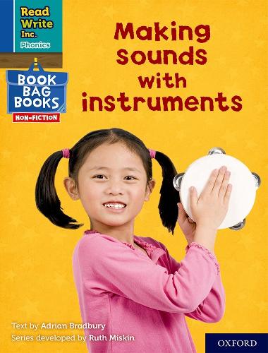 Бумажная книга «Read Write Inc. Phonics: Making sounds with instruments (Blue Set 6 NF Book Bag Book 10)», автор Адриан Бредбери - фото №1