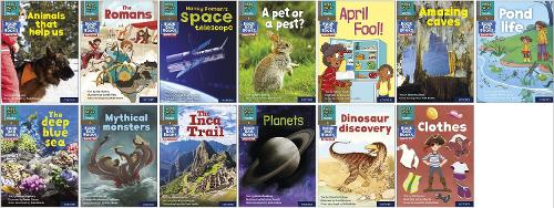 Бумажная книга «Read Write Inc. Phonics Book Bag Books: Set 7 Grey: Grey Set 7 Non-fiction Book Bag Books (Mixed Pack of 13)», авторов Эбби Раштон, Адриан Бредбери, Элисон Хоуз, Джилл Мантон - фото №1