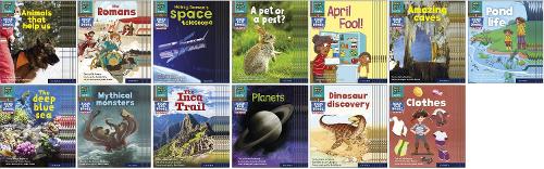 Бумажная книга «Read Write Inc. Phonics Book Bag Books: Set 7 Grey: Grey Set 7 Non-fiction Book Bag Books (Pack of 130)», авторов Эбби Раштон, Адриан Бредбери, Элисон Хоуз, Джилл Мантон - фото №1
