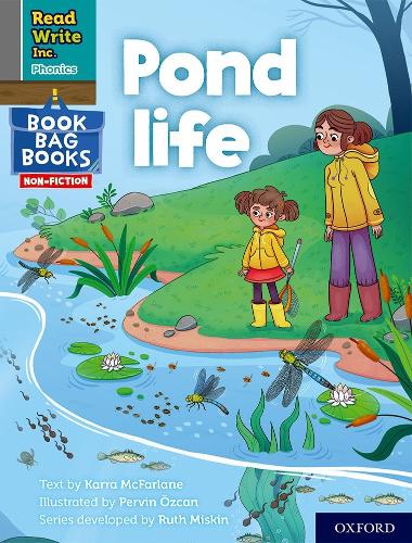Бумажная книга «Read Write Inc. Phonics: Pond life (Grey Set 7 NF Book Bag Book 7)», автор Карра Макфарлейн - фото №1