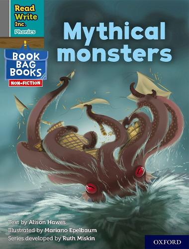 Паперова книга «Read Write Inc. Phonics: Mythical monsters (Grey Set 7 NF Book Bag Book 9)», автор Елісон Хоз - фото №1