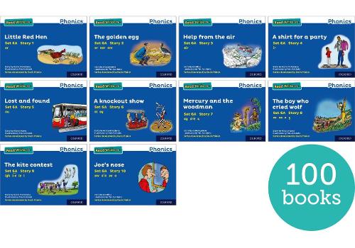 Бумажная книга «Read Write Inc. Phonics: Blue Set 6 More Storybooks (Pack of 100)», авторов Эбби Раштон, Адриан Бредбери, Элисон Хоуз, Джилл Мантон, Лиз Майлз - фото №1