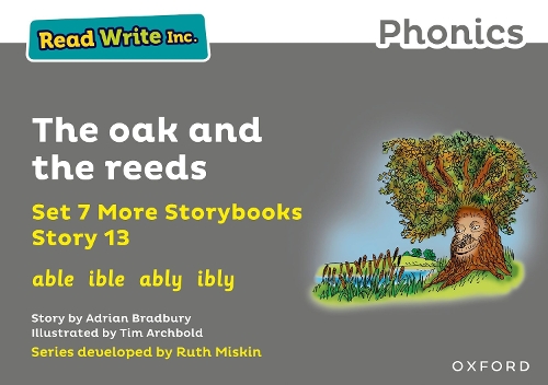 Бумажная книга «Read Write Inc. Phonics: The oak and the reeds (Grey Set 7A Storybook 13)», автор Адриан Бредбери - фото №1