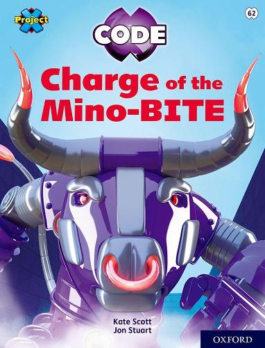 Бумажная книга «Project X CODE: Lime Book Band, Oxford Level 11: Maze Craze: Charge of the Mino-BITE», автор Кейт Скотт - фото №1
