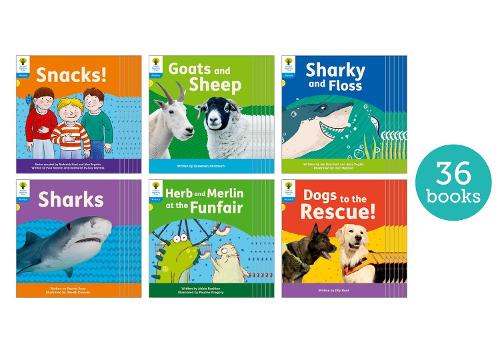 [object Object] «Oxford Reading Tree: Floppy's Phonics Decoding Practice: Oxford Level 3: Class Pack of 36», авторов Эбби Раштон, Джен Берчет, Джилли Хант, Пол Шиптон, Рэйчел Расс, Сара Воглер - фото №1